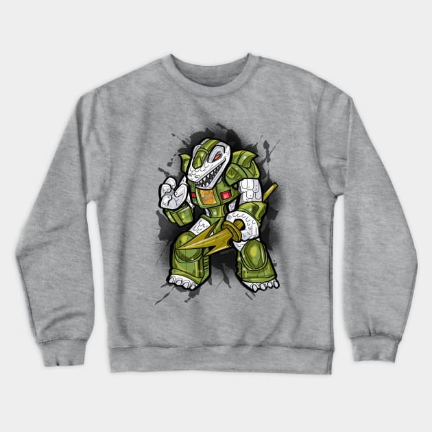 Gruesome Gator Crewneck Sweatshirt by ThrashHeavy